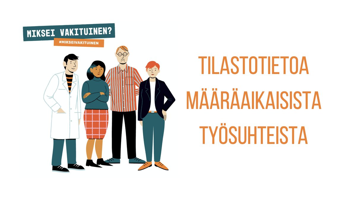 Tieteentek's tweet photo. Millainen ongelma #määräaikaisuudet oikein yliopistoissa ovat? Kuinka lyhyitä määräaikaiset työsopimukset ovat? Millä aloilla ja missä #yliopisto'issa tilanne on heikoin? Katso yhteenveto @vipunenfi tilastoista: https://t.co/9ezYfSoSfS #mikseivakituinen #whynotpermanent https://t.co/sbKm0xEd9c