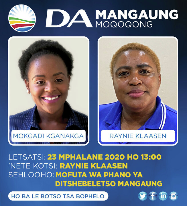 Tlohela ho mamela. Sena ke se tlamehang.... <a href="/DAMangaung/">DA Mangaung</a> (leqephe la DA Mangaung FACEBOOK)