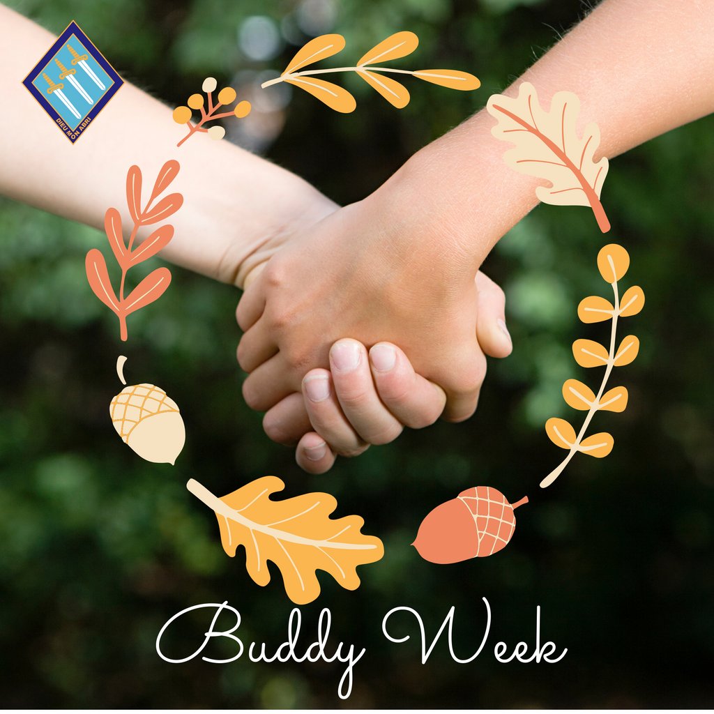 StBernardsPrep's tweet photo. Every year we celebrate Buddy Week at St Bernard's Prep. Everyone is assigned a buddy anonymously and we spend the week making them feel special. A prayer card, a chocolate or a act of kindness. 

#buddyweek #actsofkindness #stbernardsprep https://t.co/txmIKQdrX9