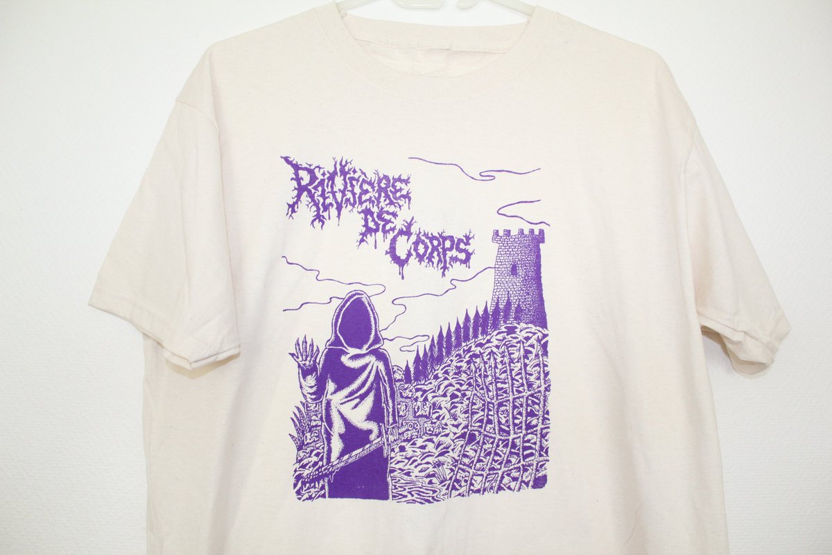 T-shirt Rivière de Corps avec une magnifique illustration de Vincent_Wagnair, serigraphié par le magnifique atelier gargarismes sur des t-shirts conçu par de magnifiques cambodgiens.
existe en deux colories !!
vaagueaalaame.bandcamp.com/merch