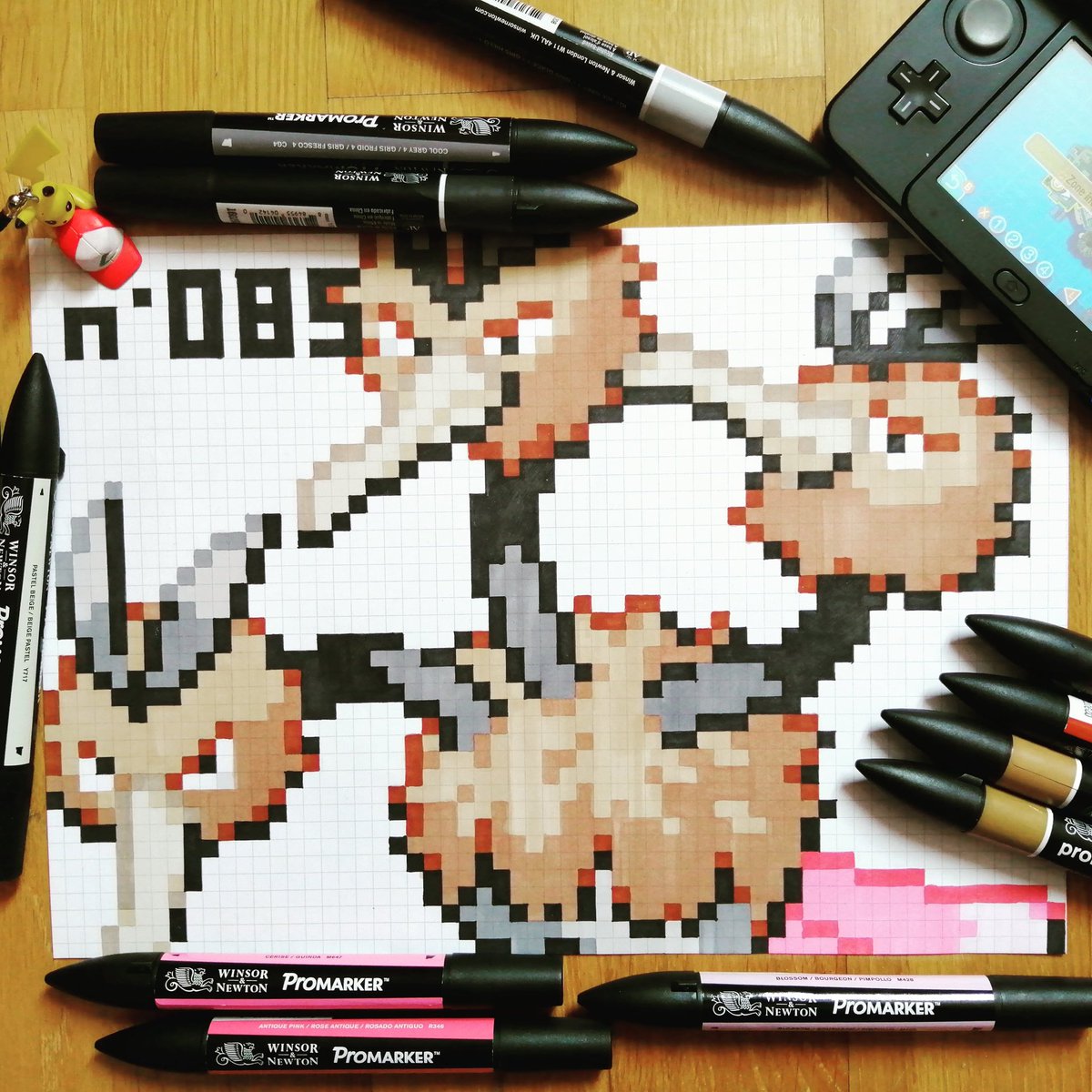 hitomi_tsuki's tweet photo. #pixeldex - Num 085 #dodrio
#pixelart #feutrealcool #promarkers #pokemon #pokémon #pokemonrougefeu #pokemonvertfeuille #pokedex #premièregénération #1g #pocketmonster #pokedex #kanto #dodri #dodorio
https://t.co/VjkjrmpUki https://t.co/VKs2YtBMrJ
