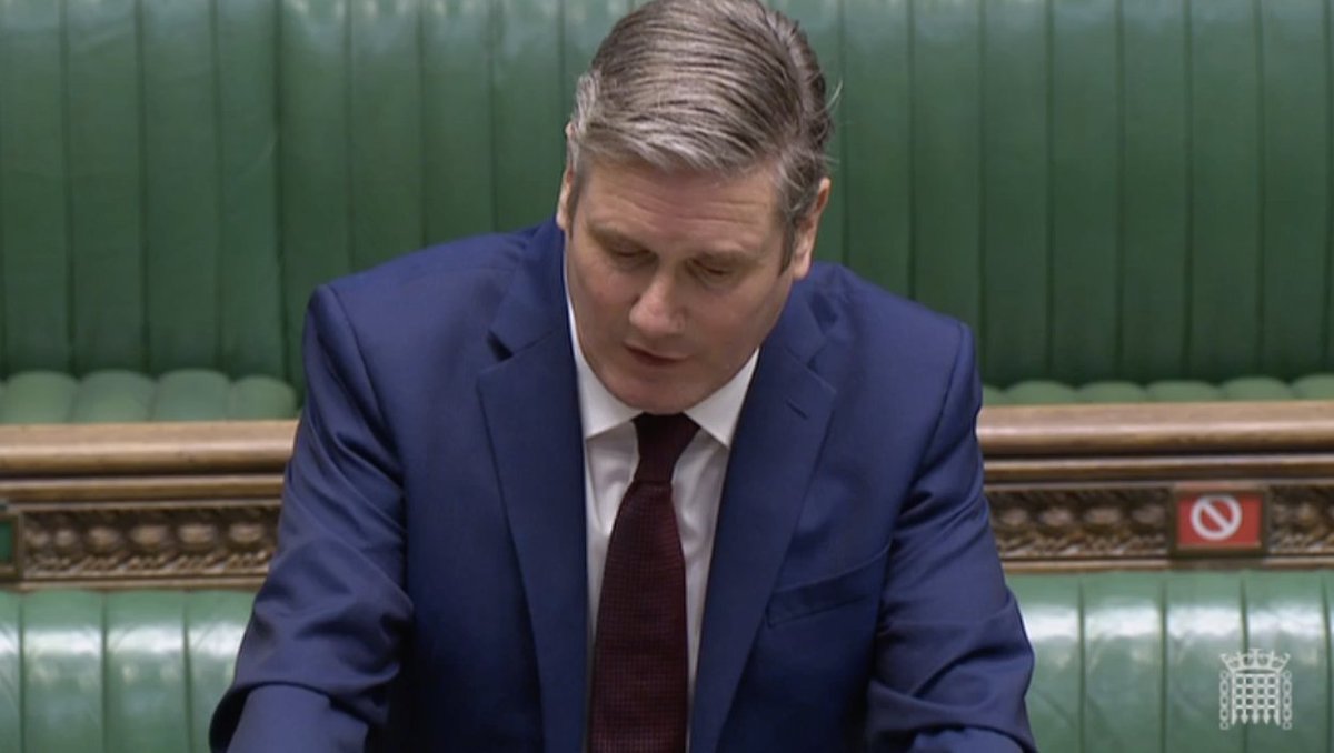 "This is man who can find 45m for a garden bridge he never built, but not 5m for Greater Manchester"Starmer is hitting Johnson hard here. Reeling off all the tendering fails etc. It's really showing how shit the politics on money is becoming for the government.