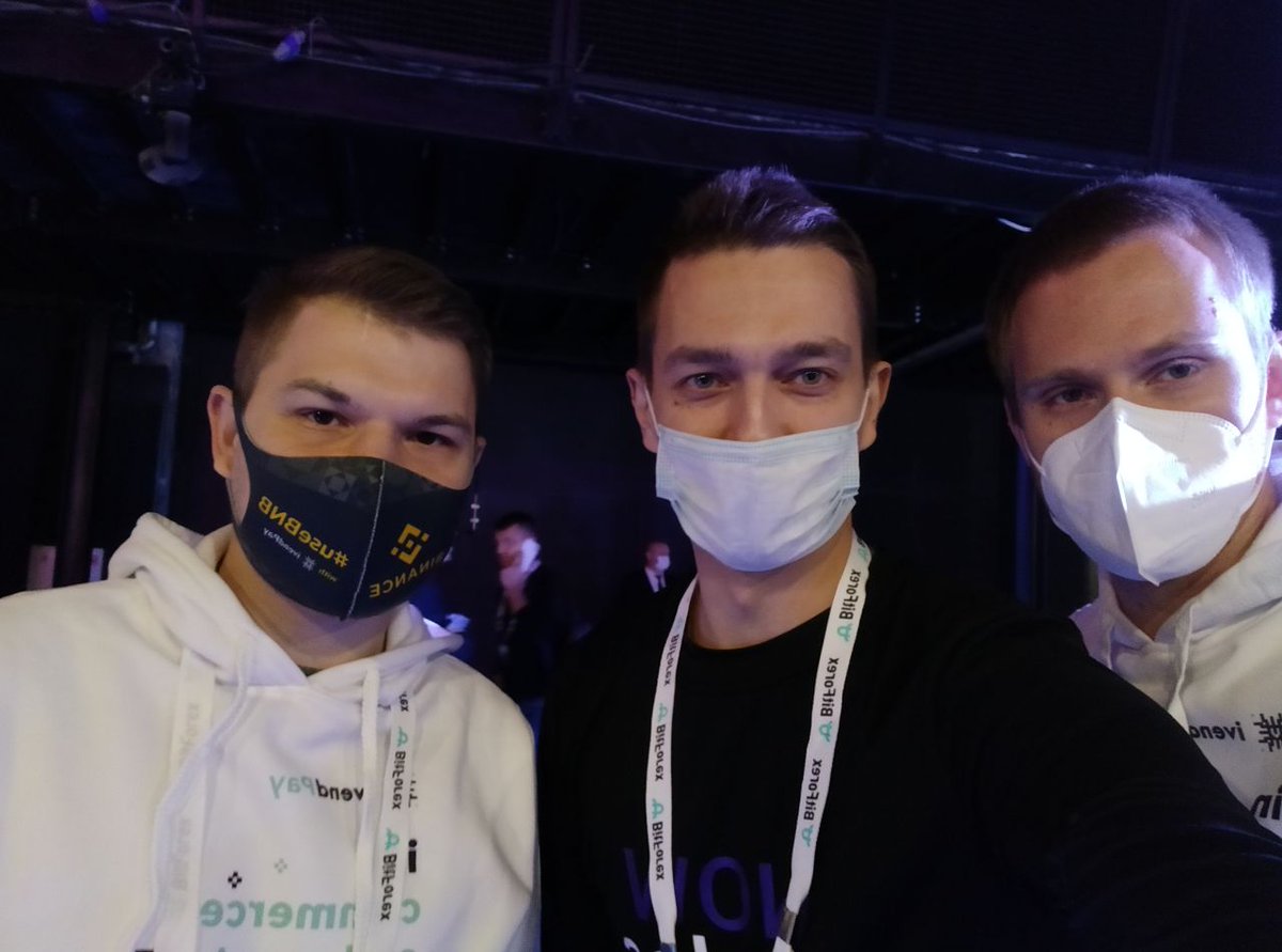 NOWNodes's tweet photo. Great event gathers great people! Looking forward to a fruitful cooperation, love your solution @ivendpay
#cryptopayments #blockchainlife2020 https://t.co/ztRezjGALT