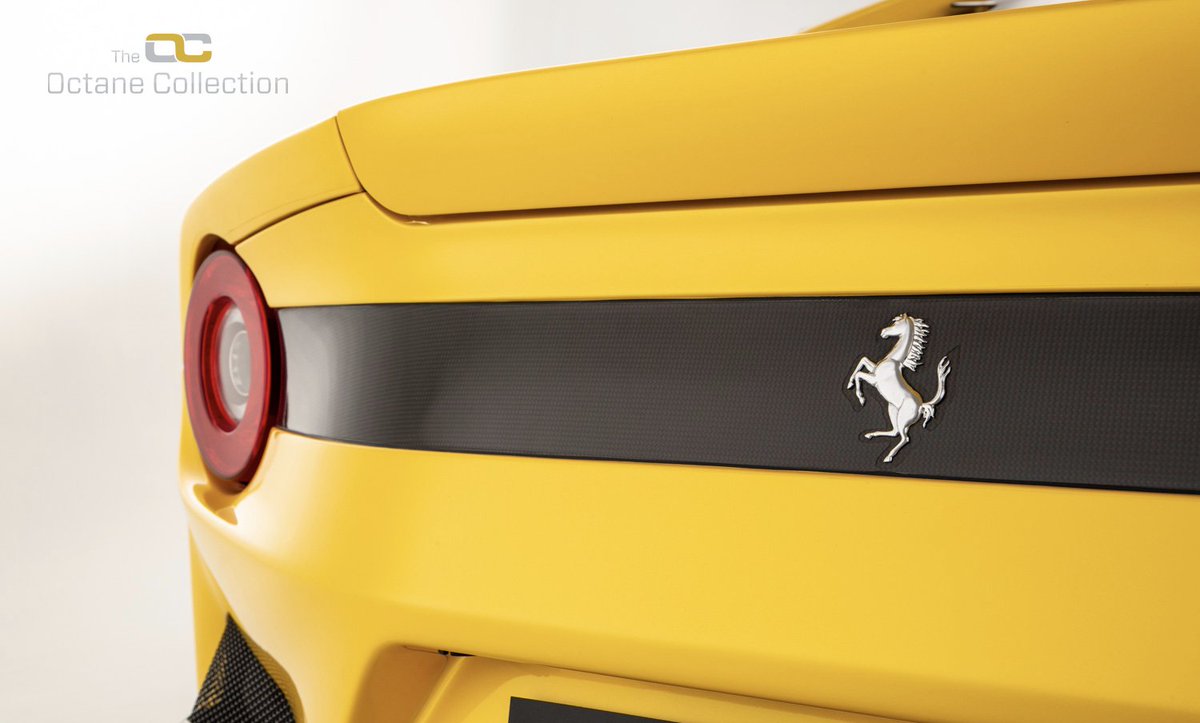 Contrasting the vibrant yellow finish, a huge option list of exterior carbon fibre punctuates every slash and contour of the F12 tdf's aerodynamically designed body flawlessly… https://t.co/EMDmEwgvhG #FerrariF12 #F12tdf https://t.co/59Gp3AOyfx
