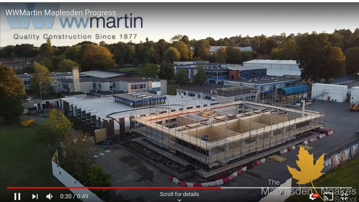 WWMartin_Ltd's tweet photo. We have uploaded some excellent new drone footage on  https://t.co/vYe7QIfrSU

The video helps highlight our #Construction works on site for @Kent_cc @MaplesdenNoakes #maidstone @InnovareSIPS @bondbryan #school #Kent https://t.co/iA0dSk7AUQ
