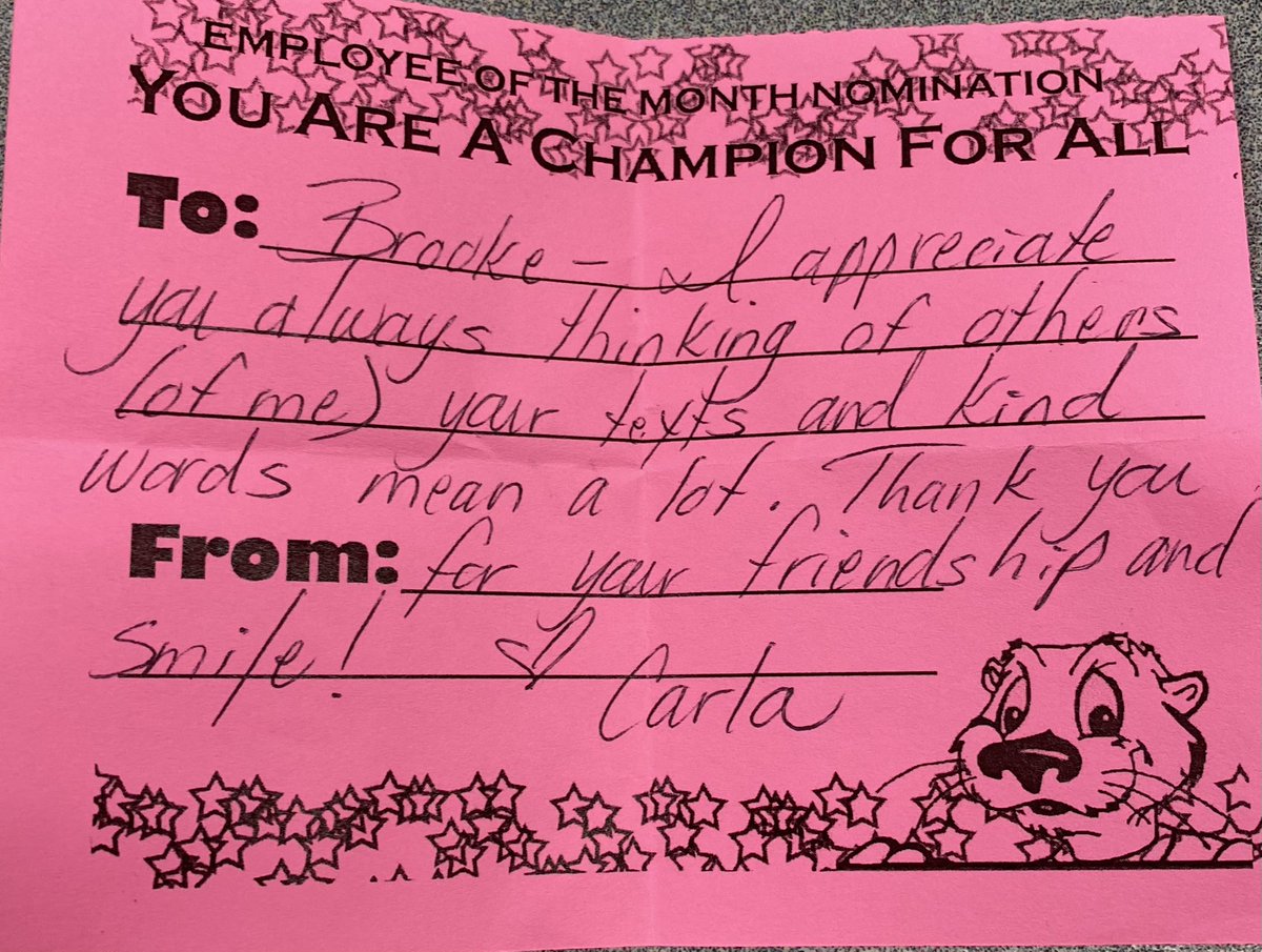 Love working and being friends with @CBaptista74! Your kind words and positivity mean a lot to me too. 🥰#lakefamstrong