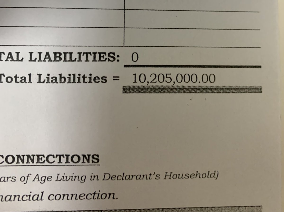 In 2015 his networth was at 3.9M. In 2016, he declared no liabilities and his networth rose to 10.2M. His salary is at 14,641. This is the same year when POGO or offshore gaming started in the country. | via  @Nikobaua