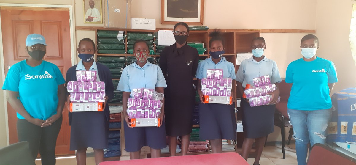 iSanitize1's tweet photo. @OpenZocs in partnership with @iSanitize1 empowered 1 girl from Northmead Basic School and 7 girls from Roma Girls Secondary School with 80 sanitary pads and 8 solar lamps.
#iFlows #iAdvocate
#Empowernment #Awareness 
#ZambiaOpenCommunitySchools
#iSanitize https://t.co/gytbvVkg34