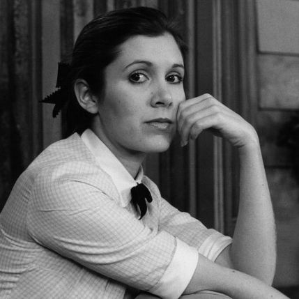 Happy birthday, carrie fisher. i love you. 