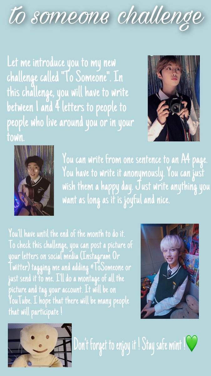 MarionlovesMONT's tweet photo. Here is a challenge for you #ToSomeone https://t.co/dAdyP2XsvH