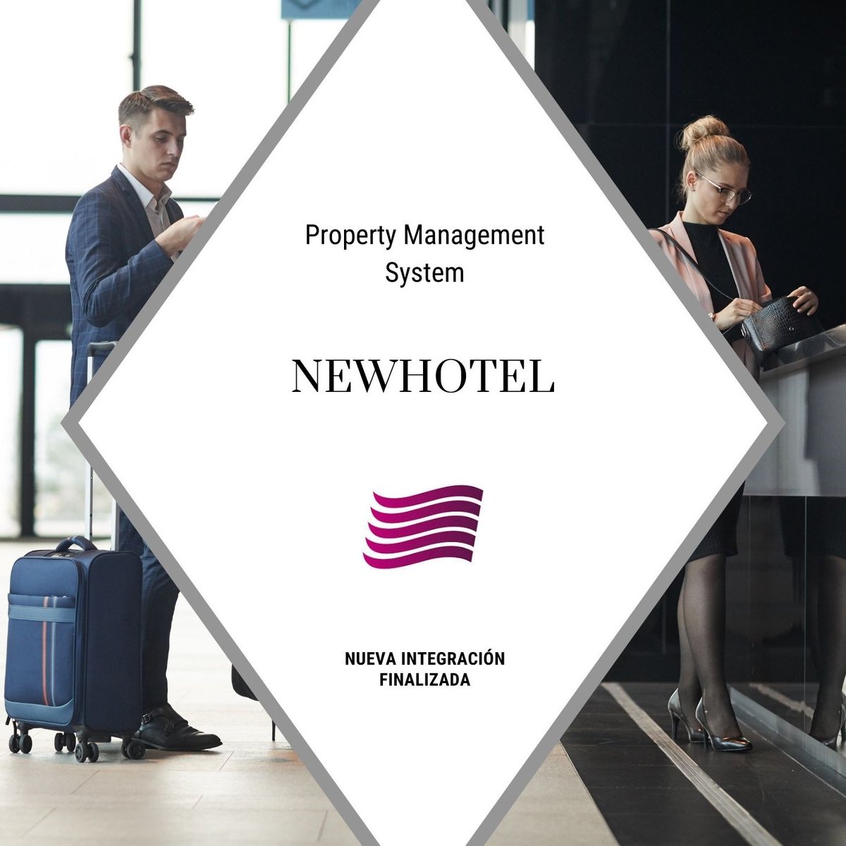 roommatik's tweet image. ¡Estamos encantados de anunciar nuestra nueva integración con el programa de gestión Newhotel! ¡Para más información info@roommatik.com o visite nuestra web roommatik.com!
! #roommatik, #kiosco, #newhotel #pms #checkin