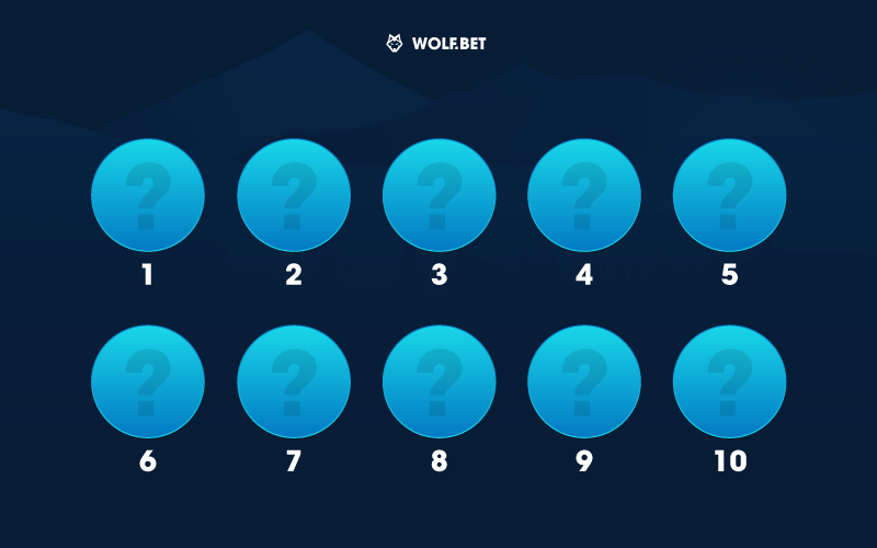 wolfdotbet's tweet photo. #wolfchallenge
Behind one of these coins there is a $5 prize for 5 users! 🏆
Guess what coin it is 💲
Rules:
👉 Only 1 pick per user
👉First 5 guessing the correct number will win
Results posted later today, good luck! https://t.co/o3VgZBBln7