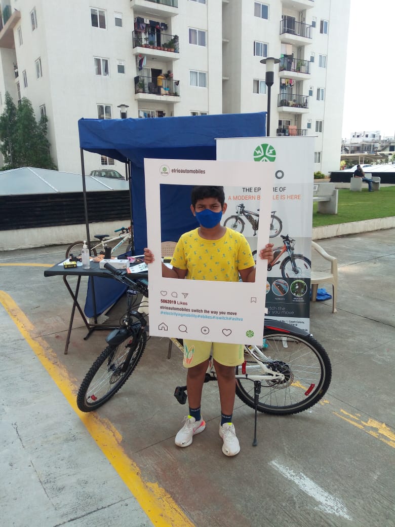 EtrioAutomobile's tweet image. Thank you for such a tremendous response for our e-cycle ISwitch at the PBEL City, Hyderabad. 

#Smartcycle #ISwitch #maketheswitch #ebike #electricbike #ecycle #effortless #smart #EVforAll #Ridemoresavemore #creators #Innovators #saynotopollution #stoppollution #nonoisepollution