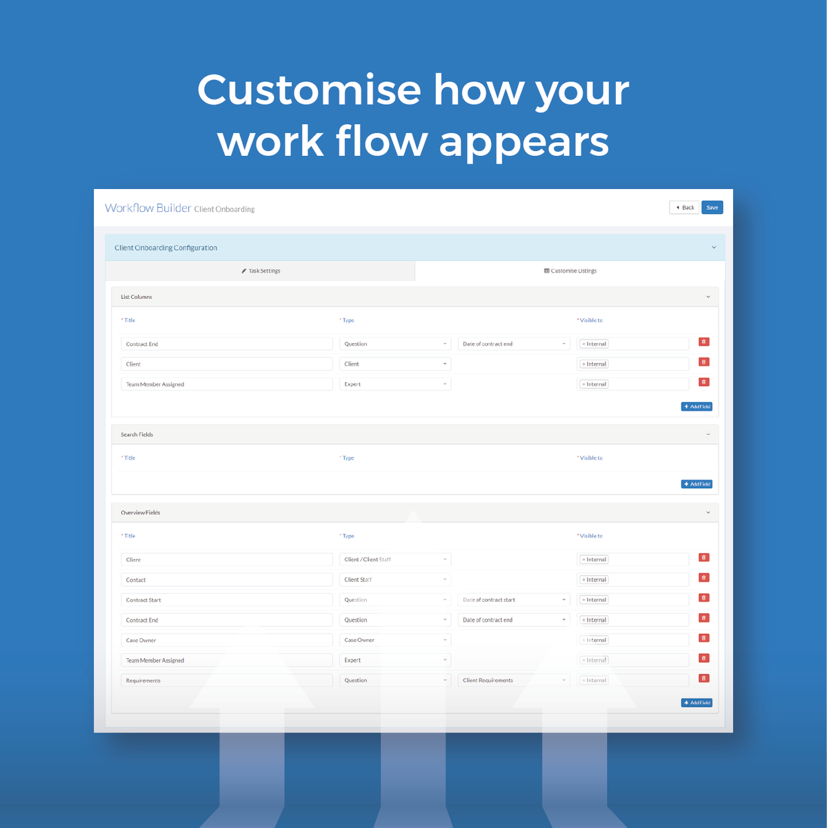 swiftcaseUK's tweet photo. By using our no-code visual workflow builder you'll be able to design a workflow perfect for your business.
Head to the website for more information and to apply for the free 14-day trial.
https://t.co/DaTpHE7Hha
#NoCode #CloudBasedTech #IncreaseCollaboration https://t.co/YGqV457Tet