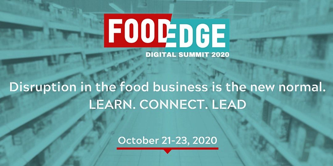 EventBrowse_com's tweet photo. Today at 09 am ET: 'Food Edge Summit 2020' by @branchfood @FoodEdgeSummit Connect with leaders in the #food industry at Food Edge. Gain actionable insights for adaptation, innovation, & success in the new normal. #foodedge - https://t.co/ynbUTIwaq9 | From our BestEvents2Day-list. https://t.co/BwzSN5Tuto
