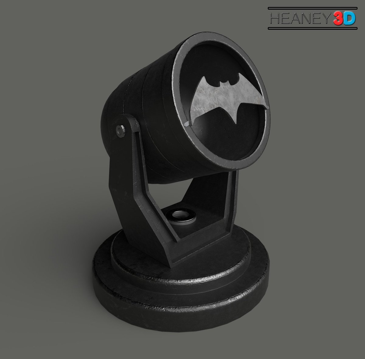 Heaney_3D's tweet image. Bat Signal #3d #model #deign #batman #batsignal #gotham #darkknight #prop #propdesign #asset #gameready #gamer #gamedesign #gamedev #gamedevelopment #maya #SubstancePainter