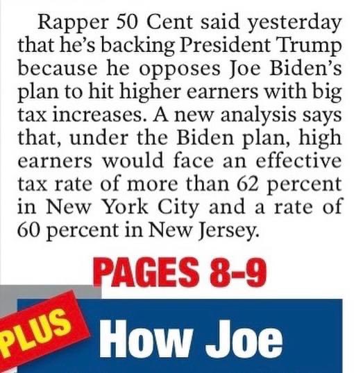 50cent's tweet image. 👀you see that, I post something on IG while watching the News and I end up on the front page of the paper.🤦‍♂️hey get the app STARZ.