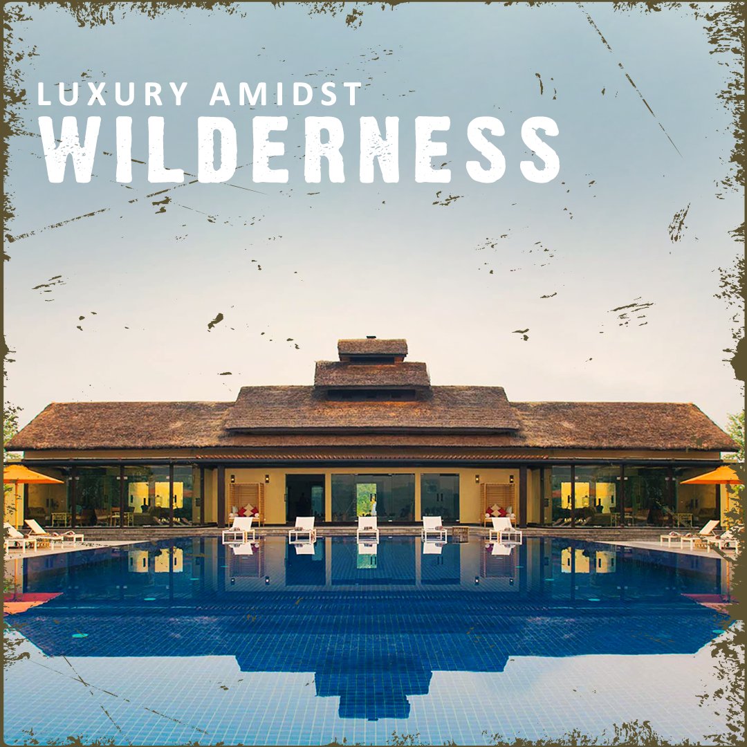 TajSafaris's tweet photo. Experience nature, with the extravagance of luxury. 

Indulge in an escapade, at Meghauli Serai, Chitwan National Park.

Book your staycation with #TajSafaris:
https://t.co/OjHbLGWGBs

#WalkWithTheWild https://t.co/okrOffd48Z