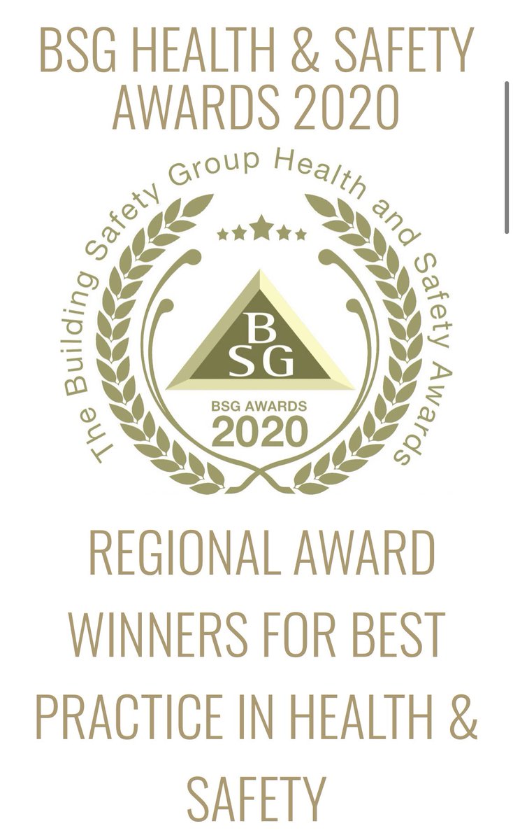 Congratulations to Greencore Construction, our build partner at Springfield Meadows For winning highly commended for the BSG health and safety awards 2020 #BSG #safetyfirst #springfieldmeadows #oxfordshire #GreencoreConstruction @greencorehomes https://t.co/ZPncYIZqzo