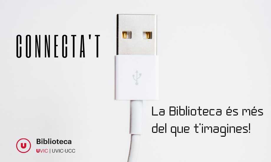 uvic_biblioteca's tweet photo. 👩‍💻#AlumnatUvic, la #virtualitat va més enllà de les aules! La Biblioteca de la @uvic_ucc està adaptada a l'#escenaridigital i ofereix #serveisvirtuals: formació, atenció a l'usuari, accés online a milers de recursos...🔝

Connecta't a la #bibliouvicdigital https://t.co/2X0cw0Ehdt https://t.co/OMPVcBJ7pR