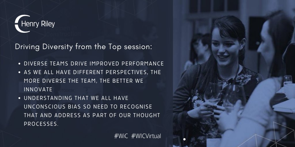 TSARiley's tweet photo. #WICVirtual Key Takeaways: It was great to hear from @AndersonMagali_ this morning, speaking on Driving Diversity from the Top in order to become more resilient. Here are some key points raised during the session 👇 #diversity #womeninconstruction @WiCSeries https://t.co/r3ZzVOaQVP