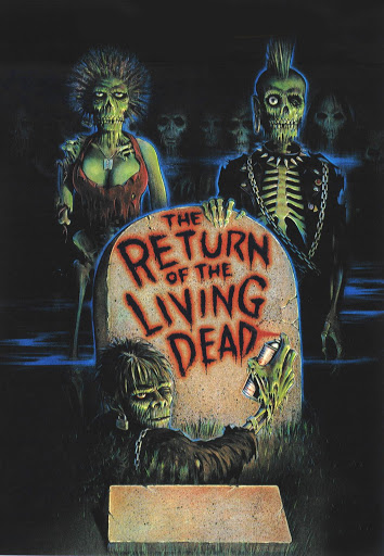 Fuck it, Lightning Round;Return of the Living Dead:Possibly my personal favourite zombie movie, well known to genre fans but fairly unknown to the layman considering how influential William Stout's designs and the conventions they added were in every zombie movie onwards