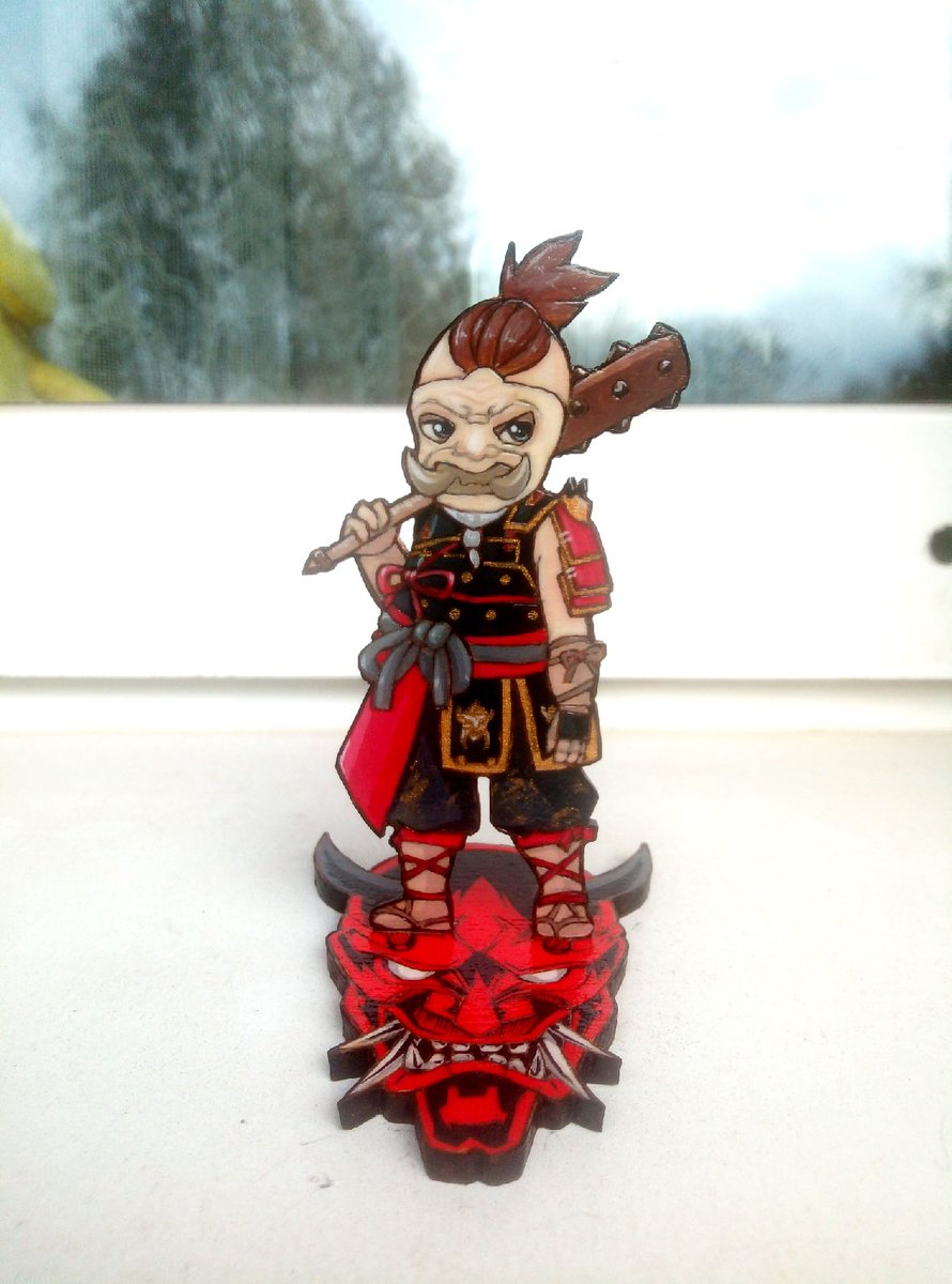 lanlinn_craft's tweet photo. Hey guys!
We are here to show another cute thing, inspired by For Honor characters. This time it's community favourite dumpling Shugoki! :)
This small Oni can be the guard of you home too! Just DM us to know more~
#lanlinn #handcraft #forhonor #shugoki https://t.co/QMc4cwExLf