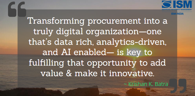 ismindia's tweet photo. #SCM_Quote #supplychain #logistics #procurement #digital #transformation #supplier #scm #negotiation #organizationaldevelopment #leadership #manager #workfromhome #jobs #servicesector #servicesolution #digital #quotes #WednesdayThoughts #businessquote #COVID19 #WeAreISM #ISMINDIA https://t.co/8gG9jW6s6o