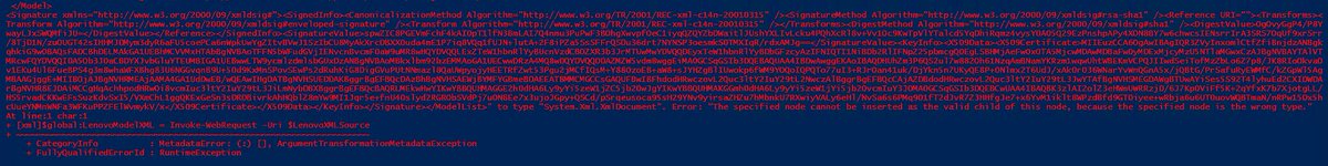 HBergslokken's tweet image. Looks like someone @LenovoSupport made a boo-boo. download.lenovo.com/cdrt/td/catalo… is formatted incorrectly. Unable to parse it as an XML. #ModerndriverManagement #DriverAutomationTool @modaly_it