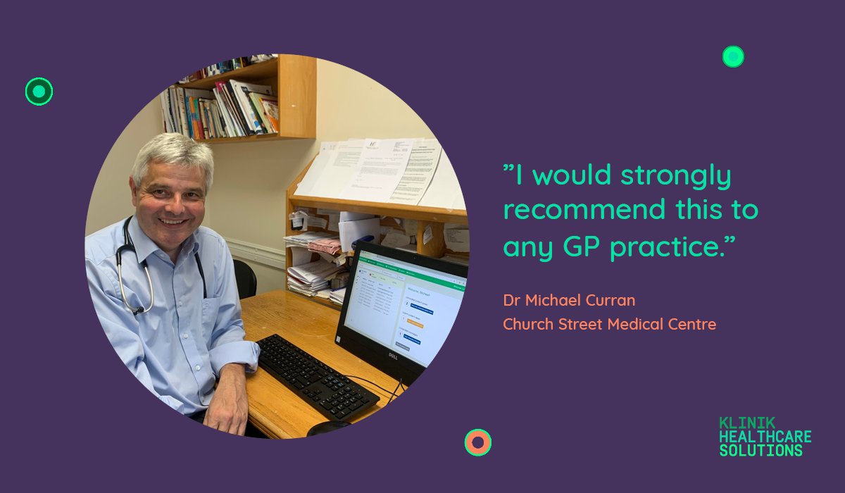 Klinik UK (@klinikuk) on Twitter photo Ireland's Church St GP practice saw online enquiries rocket with our #onlinetriage solution. Patient and staff satisfaction is high, using tech that is transforming #patientflow.
Download the #casestudy for more info.klinikhealthcaresolutions.com/download-a-cas… <a href="/ICGPnews/">Irish College of GPs</a> <a href="/HSELive/">HSE Ireland</a> <a href="/CMOIreland/">Chief Medical Officer</a> <a href="/CCIO_IRL/">CCIO Network Ireland</a> Ireland's Church St GP practice saw online enquiries rocket with our #onlinetriage solution. Patient and staff satisfaction is high, using tech that is transforming #patientflow.
Download the #casestudy for more info.klinikhealthcaresolutions.com/download-a-cas… <a href="/ICGPnews/">Irish College of GPs</a> <a href="/HSELive/">HSE Ireland</a> <a href="/CMOIreland/">Chief Medical Officer</a> <a href="/CCIO_IRL/">CCIO Network Ireland</a>