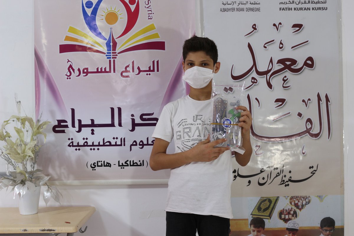 FierflyForSyria's tweet photo. hand over educational resources for #electrical #Sciences Program  to our students in both #Antakya and #refugees #camp inside #Syria 
through it, our students will be able to the practical application of #electrical_circuits

#fireflyinternational #firefly_international https://t.co/tLNsImPLfW