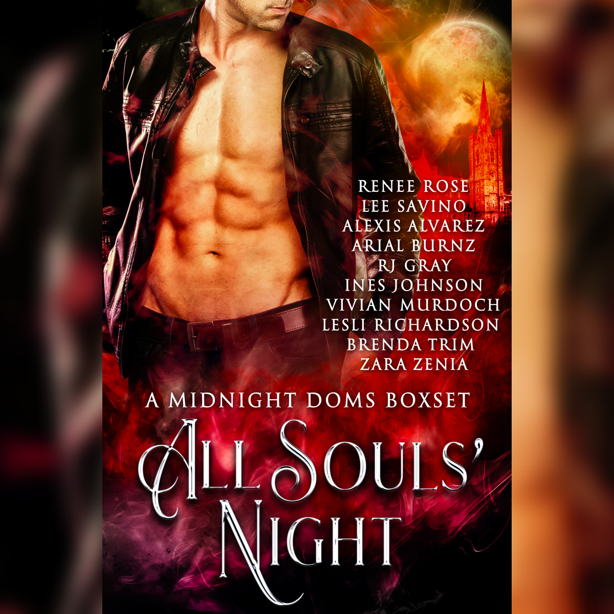 All Souls’ Night: A Midnight Doms Boxset is now live!
Club Toxic--

Where masters choose their playthings and mortals kneel for the undead.

// @ellewoodspr 

#HalloweenBoxSet #RomanceBoxSet #RomanceNovel #VampireRomance #PNR #PNRCollection #VampireCollection #VampireAlpha