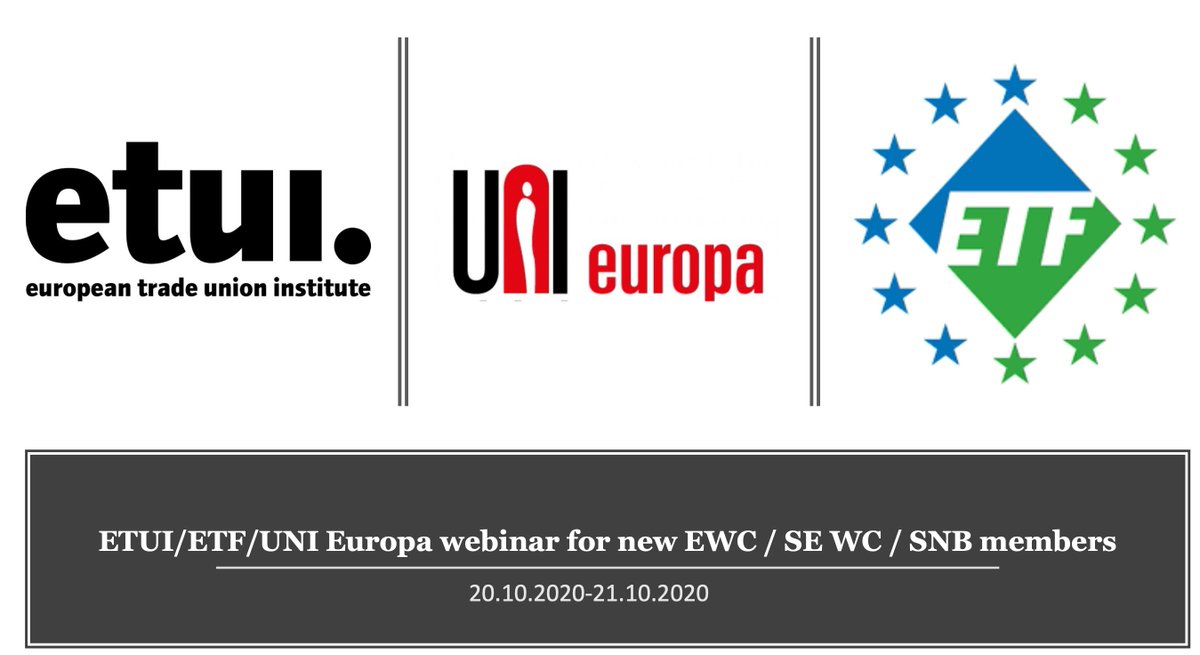 ETUI_org's tweet photo. Strengthening workers’ involvement is urgent. With EWC we can change companies, economies, and the lives of workers. Thank you to the >100 EWC/SNB members who participated in our joint webinar with @UNI_Europa @ETF_Europe https://t.co/IeCWlK8CV8