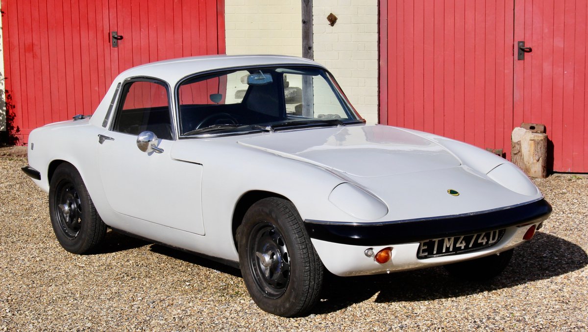 carandclassic's tweet photo. '66 Lotus Elan Type 36 · Auction
﹒Unrestored Elan with just three previous owners
﹒Extremely rare early coupé
﹒New chassis fitted recently
https://t.co/0cN6caWneD
#CarandClassic #Lotus #LotusElan #Type36 https://t.co/kEtQdMT4HW
