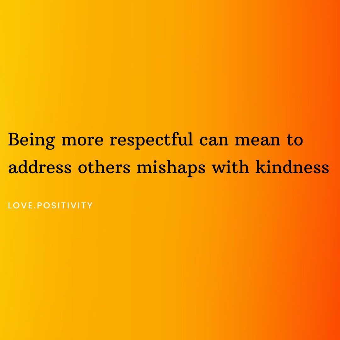 unitydiscord's tweet image. Ties back to kindness. To give respect can mean to address people with kindness.