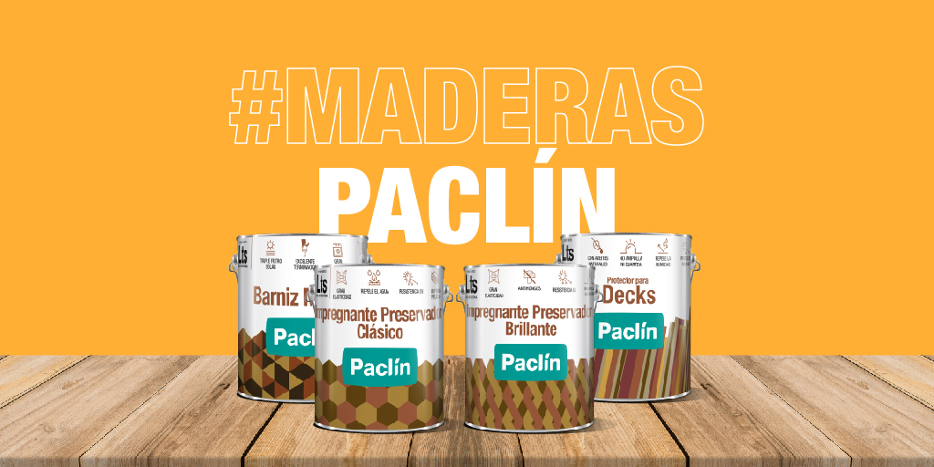 Pinturas_Paclin's tweet photo. Aprovechá el clima para un secado rápido y pintá el patio que querés vivir con nuestra línea de pinturas para madera! https://t.co/T4U7E8IxPV