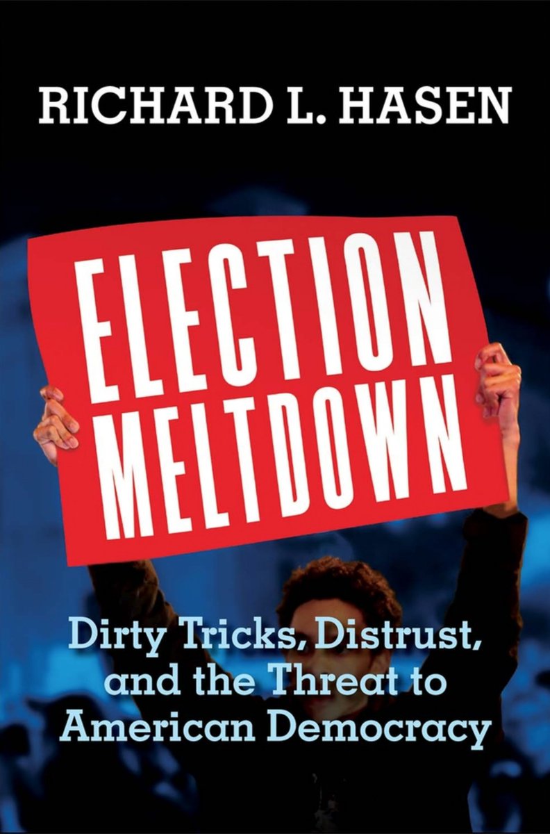 🗳️<a href="/arya_hariharan/">Arya Hariharan</a> has election-law expert <a href="/rickhasen/">Rick Hasen</a> on the podcast to discuss ELECTION MELTDOWN (<a href="/yalepress/">Yale University Press</a>), his new book that offers concrete steps for restoring trust in American elections before the democratic process is completely undermined. 🎧↙️

newbooksnetwork.com/richard-l-hase…