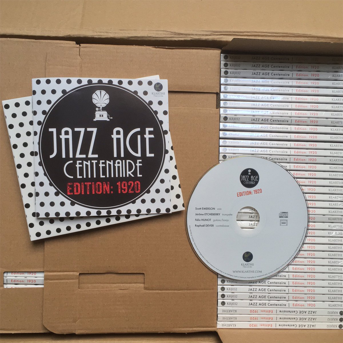 NEW RECORDING: JAZZ AGE Centenaire (edition: 1920) chez @klarthe bientôt le 4 dec 2020. 
#HitParade1920 #vintageJazz #AmericanSongbook #JeromeEtcheberry #FelixHunot & #RaphaelDever @RadioTSFJAZZ @francemusique #1920s #JazzAge100 #lesanneesfolles #earlyjazz