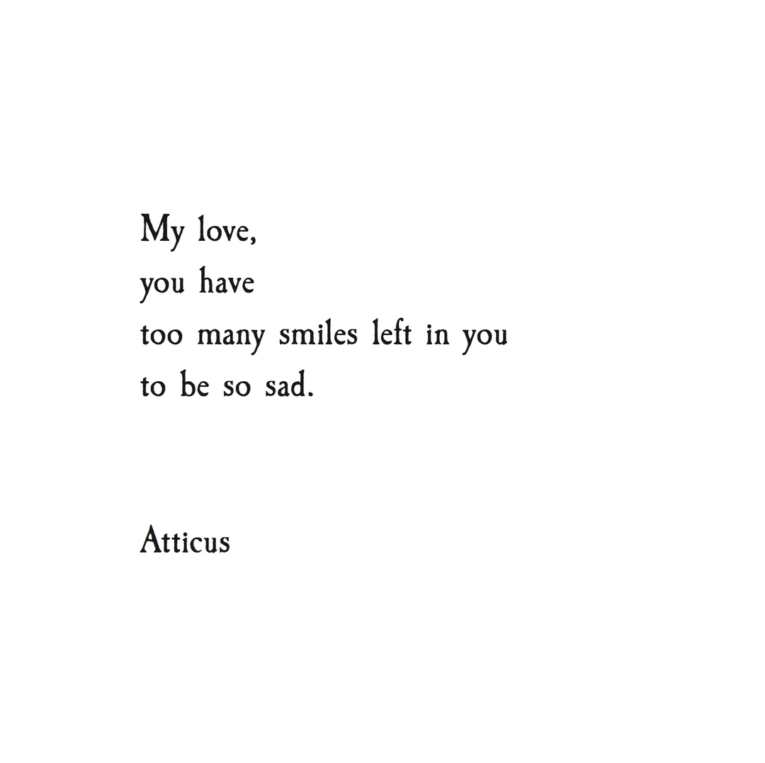 atticus love poems