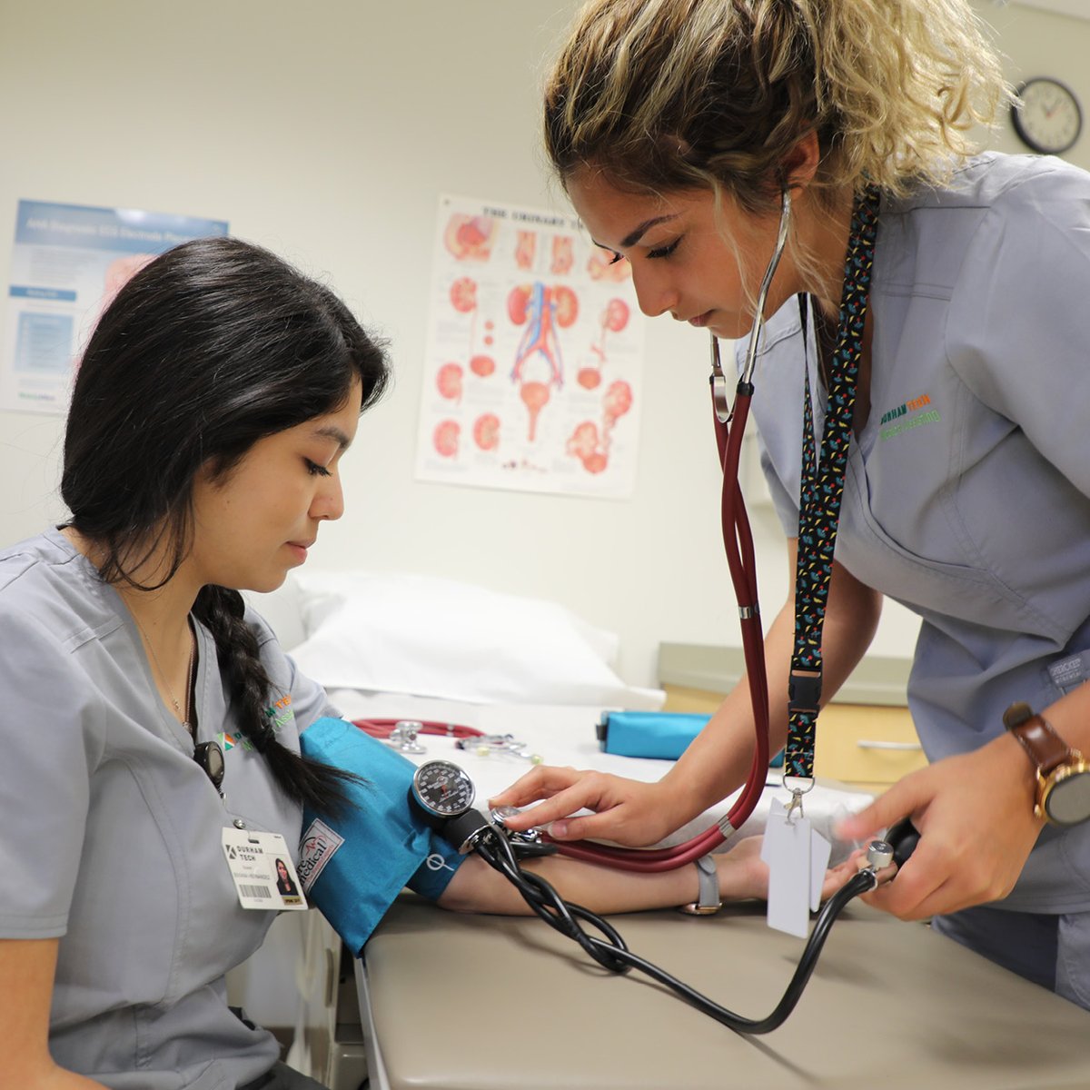 It's Medical Assistants Recognition Week! Learn more about the Medical Assisting program at Durham Tech: bit.ly/31B52sP (File Photo 2019) #MARweek #DurhamTech #DoGreatThings #MedicalAssistants
