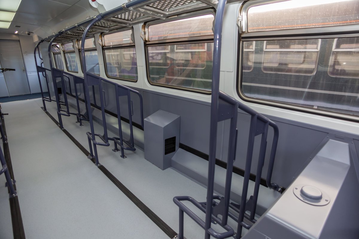 The first nearly-finished <a href="/ScotRail/">ScotRail</a> Cl.153 has been unveiled. Designated 'active travel carriages' they will operate on the West Highland Line, however when they enter traffic depends on when crew training can begin.