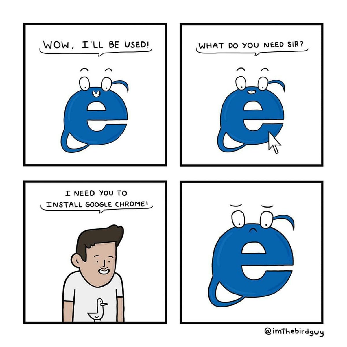 One reason to doubt this is that desktop users seem to be perfectly happy to switch from the default browser, Edge (formerly Internet Explorer), to a browser they prefer: Chrome. 69% of desktop users use Chrome, even though it is not the default on Windows or macOS.