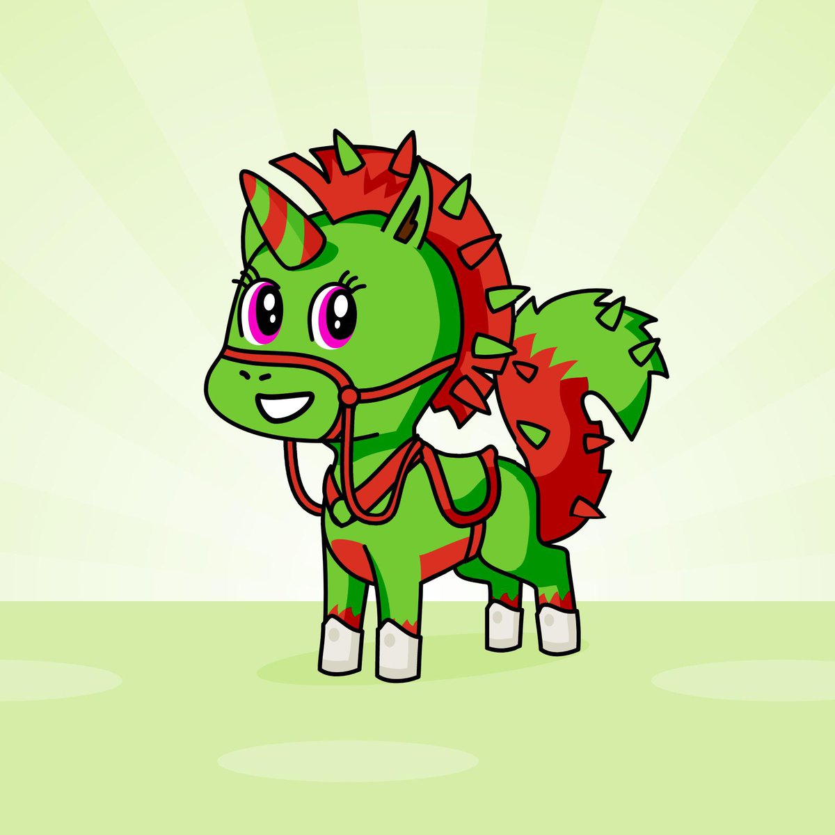 cornify's tweet image. Is it already time to get ready for Christmas? 🦄 🌈😀🎄🎅✨ #cornify #unicorns #younicorns #rainbow #colorful #christmas cornify.com/younicorn/55555