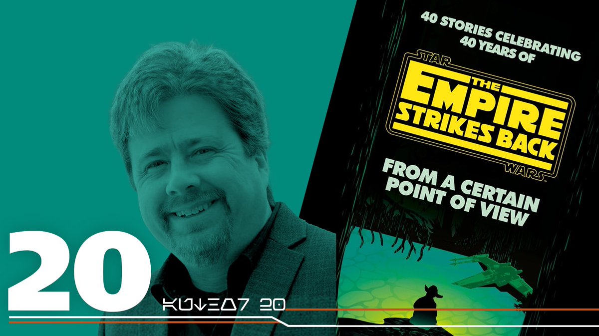 He’s a legend in his own right, having published one of Youtini’s foundational  #StarWars books.  @jjmfaraway is most notable for writing Kenobi, one of the last books published before establishing Legends. We thank him for giving us more Sloane in  #FromaCertainPOVStrikesBack 