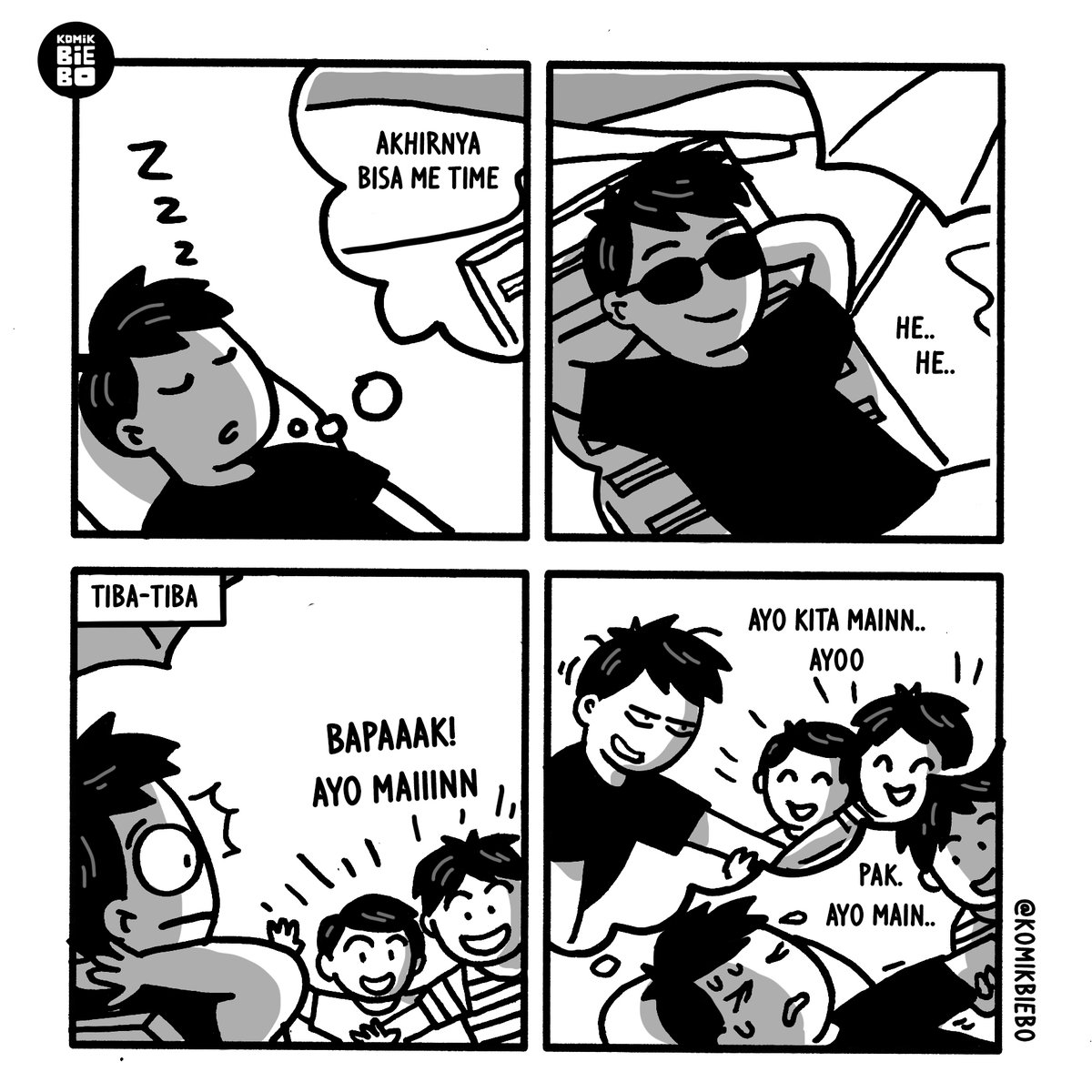 z.. z.. z.. untung cuma mimpi #komikbiebo