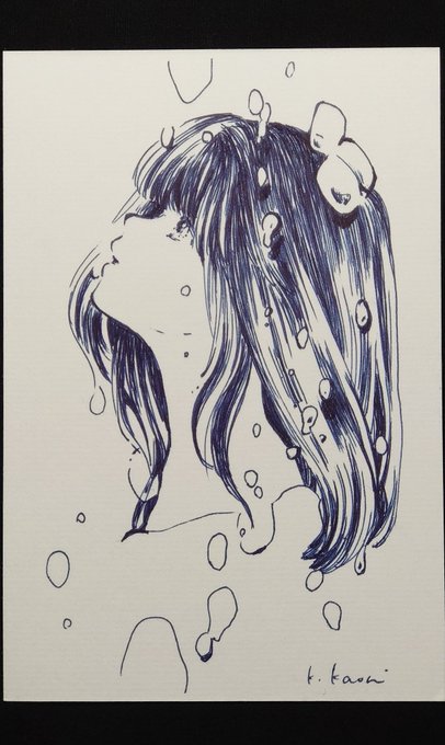 ペン画のtwitterイラスト検索結果