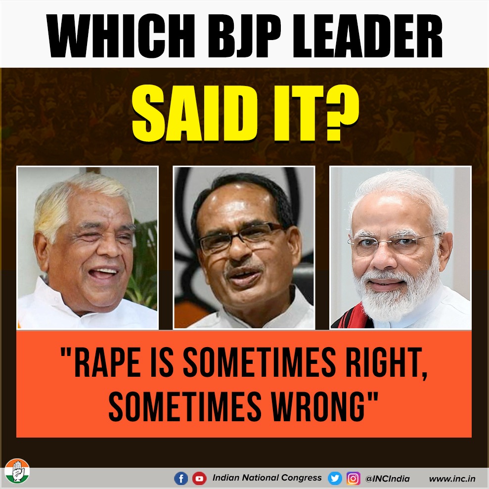 At the end of the day, who said it matters less than the people who allowed it to be said. BJP has encouraged and inculcated an atmosphere of misogyny and hate in itself and in the Nation. #BJPKoPadhaoBetiBachao