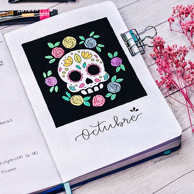 ALotMallForYou's tweet photo. Halloween beauty💀🌺
Why not horror + beauty? It is by artist @myblossomjournal on IG.

✏Stationery weekly sale🔥 for just a fraction of price🛒💨🏃‍♀️. Visit us at https://t.co/5W5R4Jn0H0

🔖#HalloweenJournal, #AddictJournal, #JournalTopics, #WhatToJournal, #JournalStuff https://t.co/yEbzJyBX1P