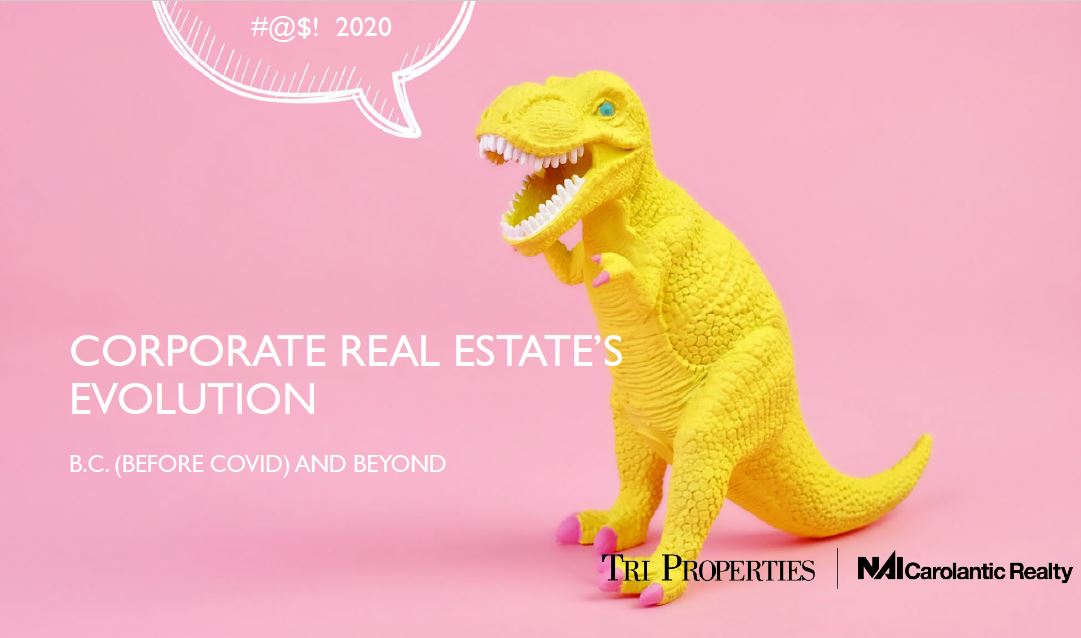 Ryan Gaylord, CCIM, SIOR and Jimmy Barnes, SIOR
from <a href="/TriProperties/">Tri Properties</a> | <a href="/NAICarolantic/">NAI Carolantic</a> will be presenting
CORPORATE REAL ESTATE'S EVOLUTION - B.C. (Before COVID) and BEYOND
10/27 at noon
Hosted by <a href="/ACGRaleighDurha/">ACG Raleigh Durham</a> join here acg.org/raleighdurham/…