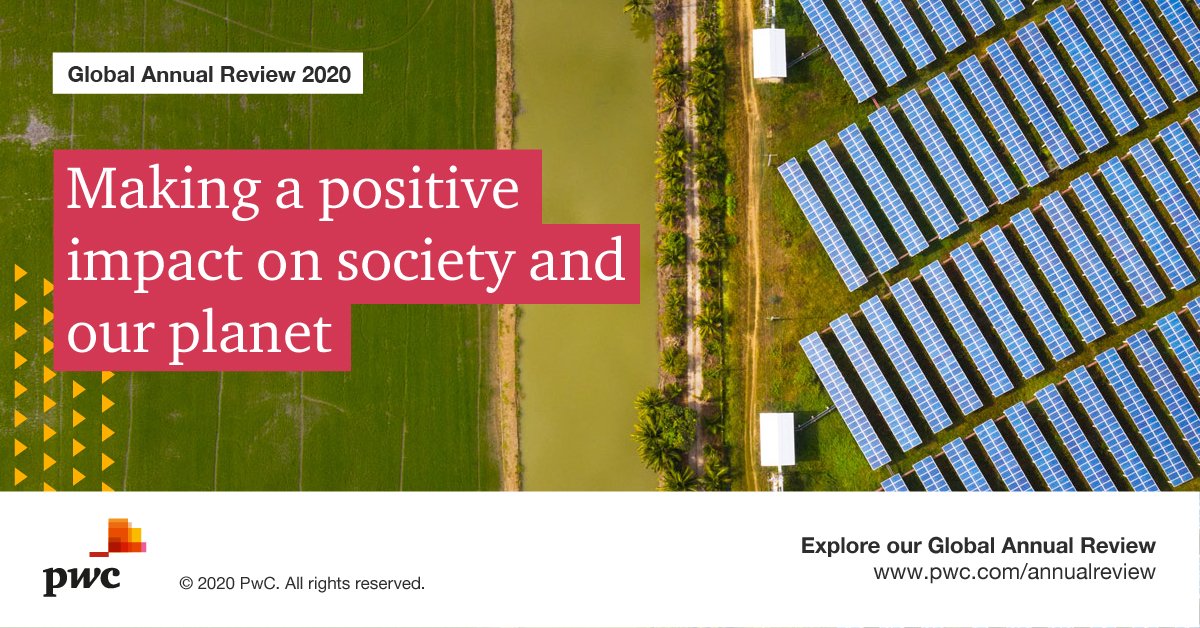 This year, we’ve taken an important step by committing to be #netzero by 2030. How will we work with others to make this transition both in our own operations and the wider world? Explore more in our Global Annual Review. pwc.to/GAR20-Impact #togetherwesolve #TeamPwC